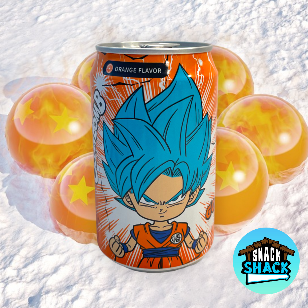 Dragon Ball Collaboration Ocean Bomb Sparkling Water Orange Flavor (Taiwan)