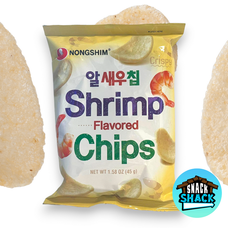 Nongshim Shrimp Flavored Chips (South Korea) - Snack Shack Drive Thru