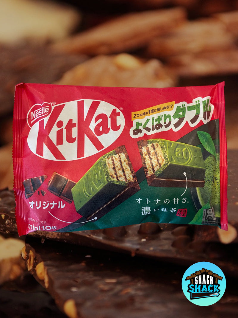 Kit Kat Yokubari 2 Flavors in 1 Matcha & Original (Japan)