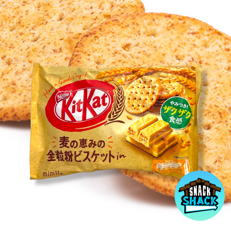 Kit Kat Whole Wheat Crackers (Japan) - Snack Shack Drive Thru