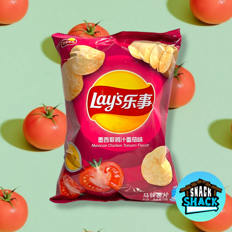 Lay's Mexican Chicken Tomato Flavor (China) - Snack Shack Drive Thru