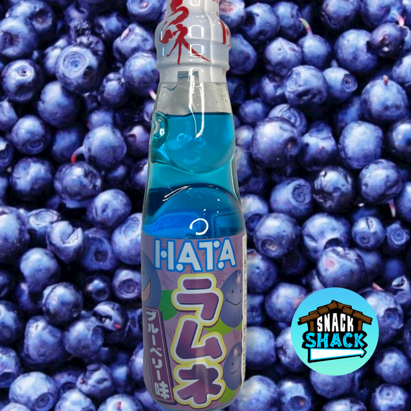 Hata Ramune Blueberry Flavor (Japan) - Snack Shack Drive Thru