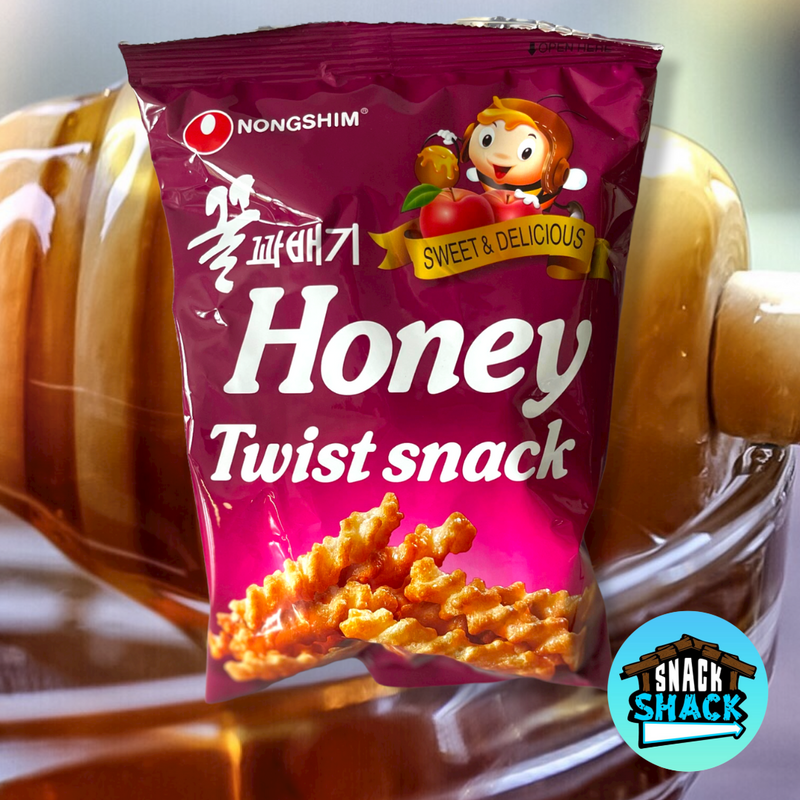 Nongshim Honey Twist Snack (South Korea) - Snack Shack Drive Thru