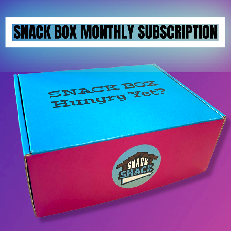 SNACK BOX MONTHLY SUBSCRIPTION - Snack Shack Drive Thru