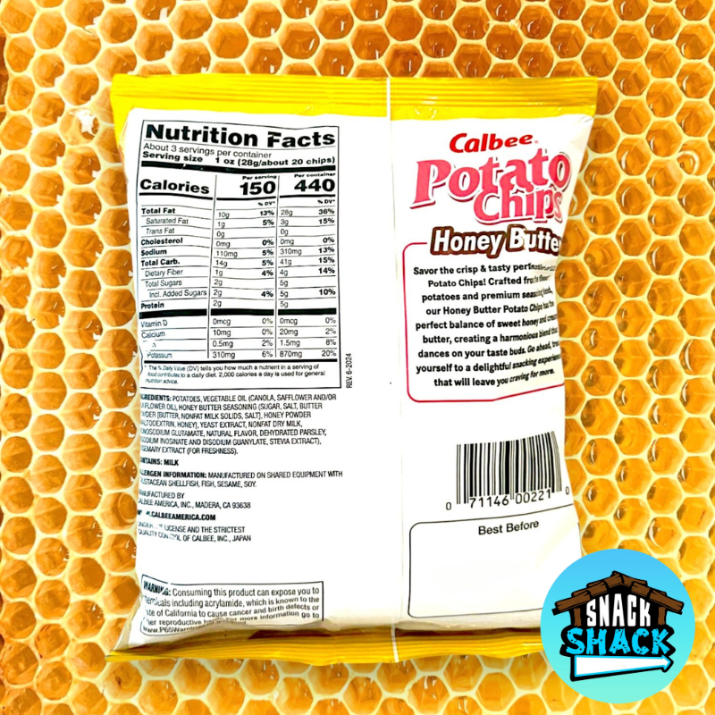 Calbee Honey Butter Chips (USA)