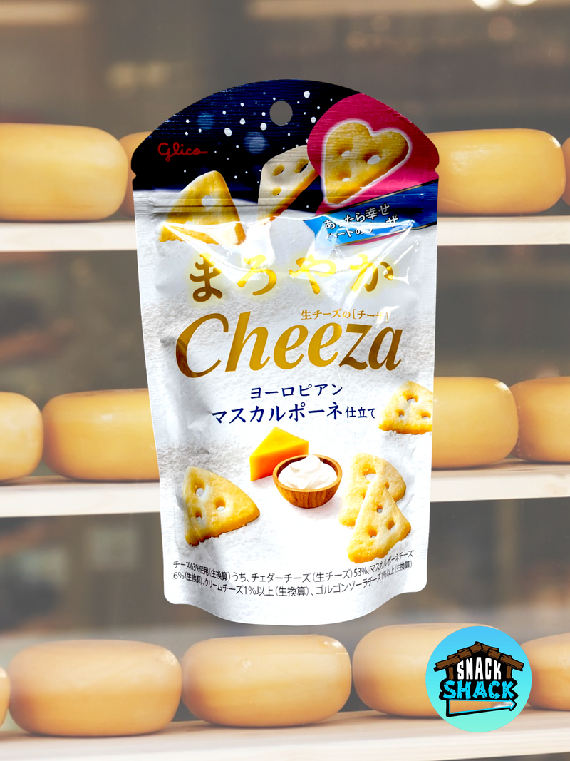 Glico Mascarpone Cheese Crisps (Japan) - Snack Shack Drive Thru