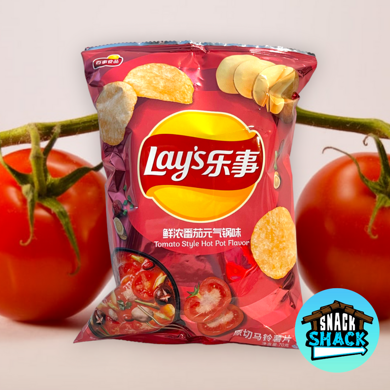Lay's Tomato Style Hot Pot Flavor (China) - Snack Shack Drive Thru