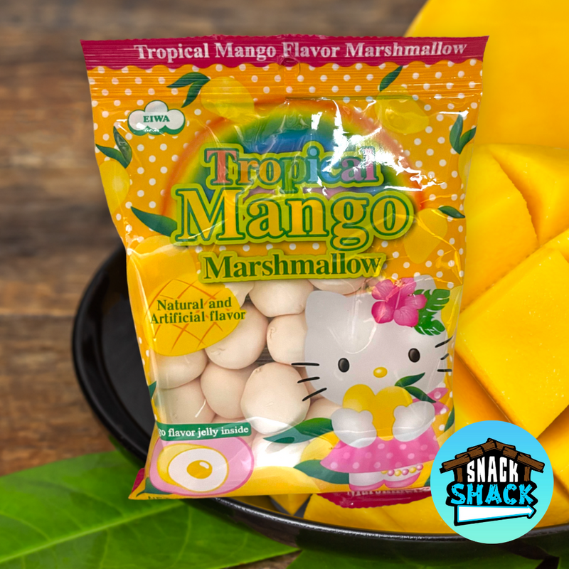 Hello Kitty Tropical Mango Marshmallow (Japan) - Snack Shack Drive Thru