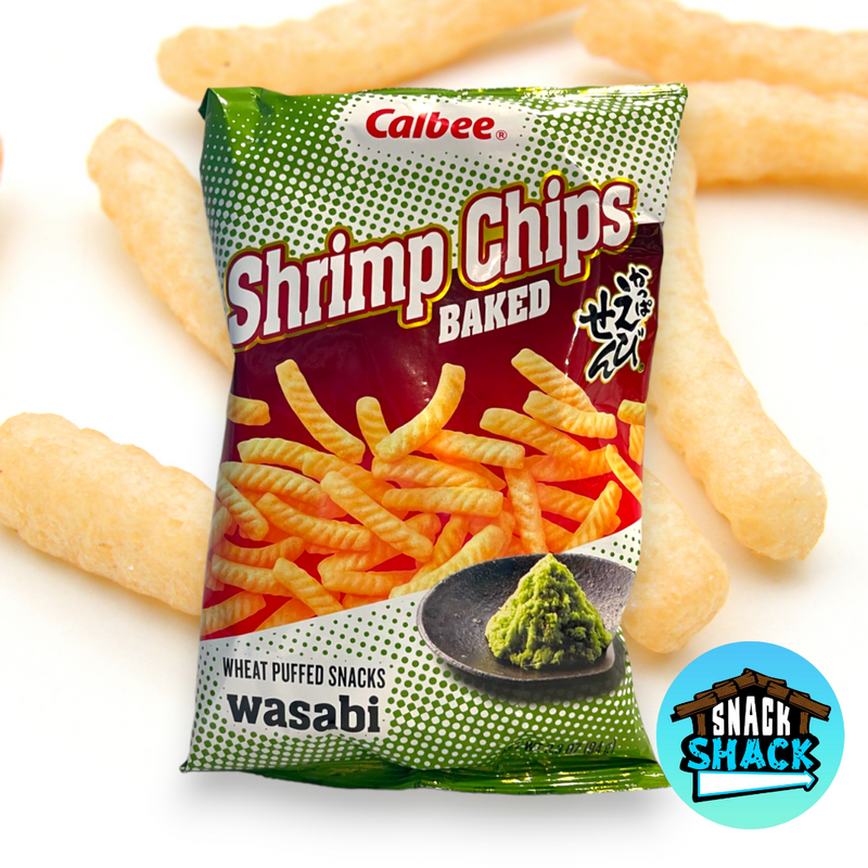 Calbee Shrimp Chips Wasabi Flavor (Thailand) - Snack Shack Drive Thru