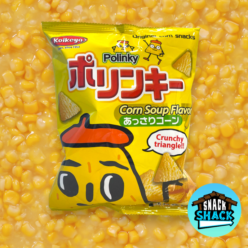 Koikeya Corn Soup Flavor Corn Snack (Taiwan) - Snack Shack Drive Thru