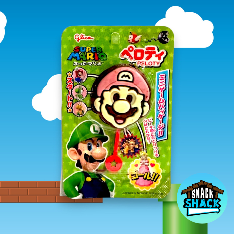 Glico Super Mario Chocolate Lollipop (Japan)