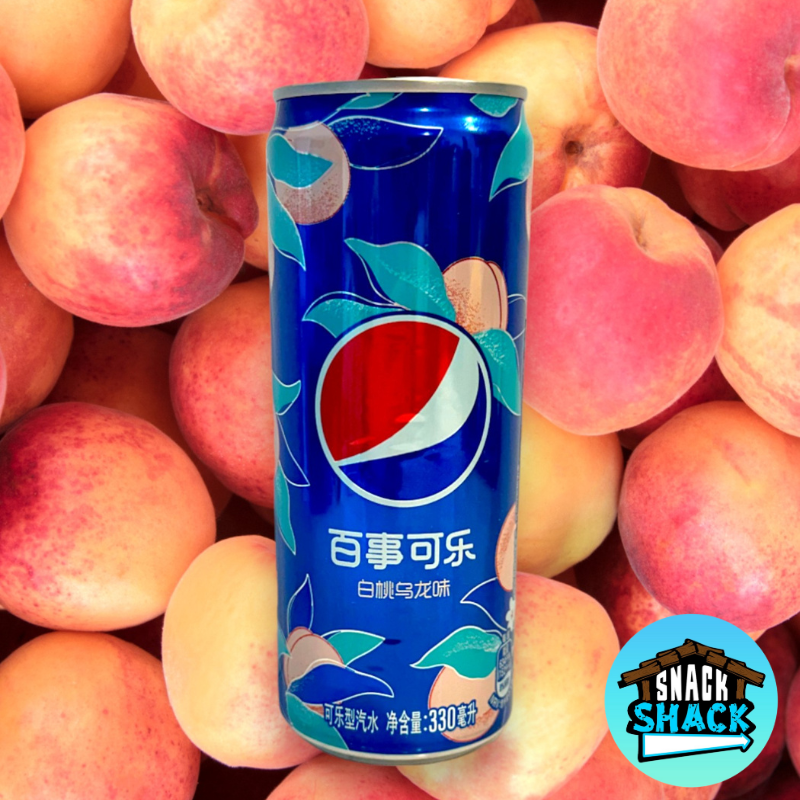 Pepsi White Peach Oolong Flavor (China)