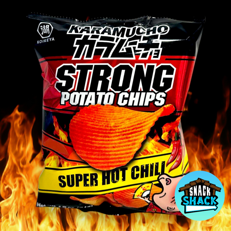 Koikeya Karamucho Strong Super Hot Chili Chips (Vietnam)