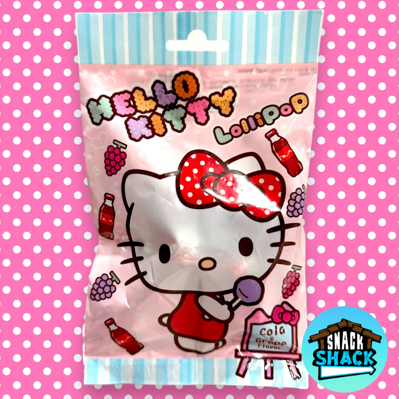 Hello Kitty Grape and Cola Assorted Lollipops (Taiwan)