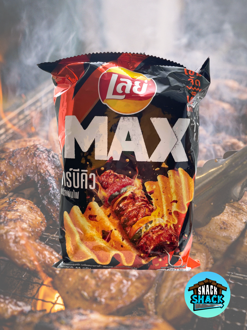 Lay's Max BBQ Prik Pon Fai (Thailand) - Snack Shack Drive Thru