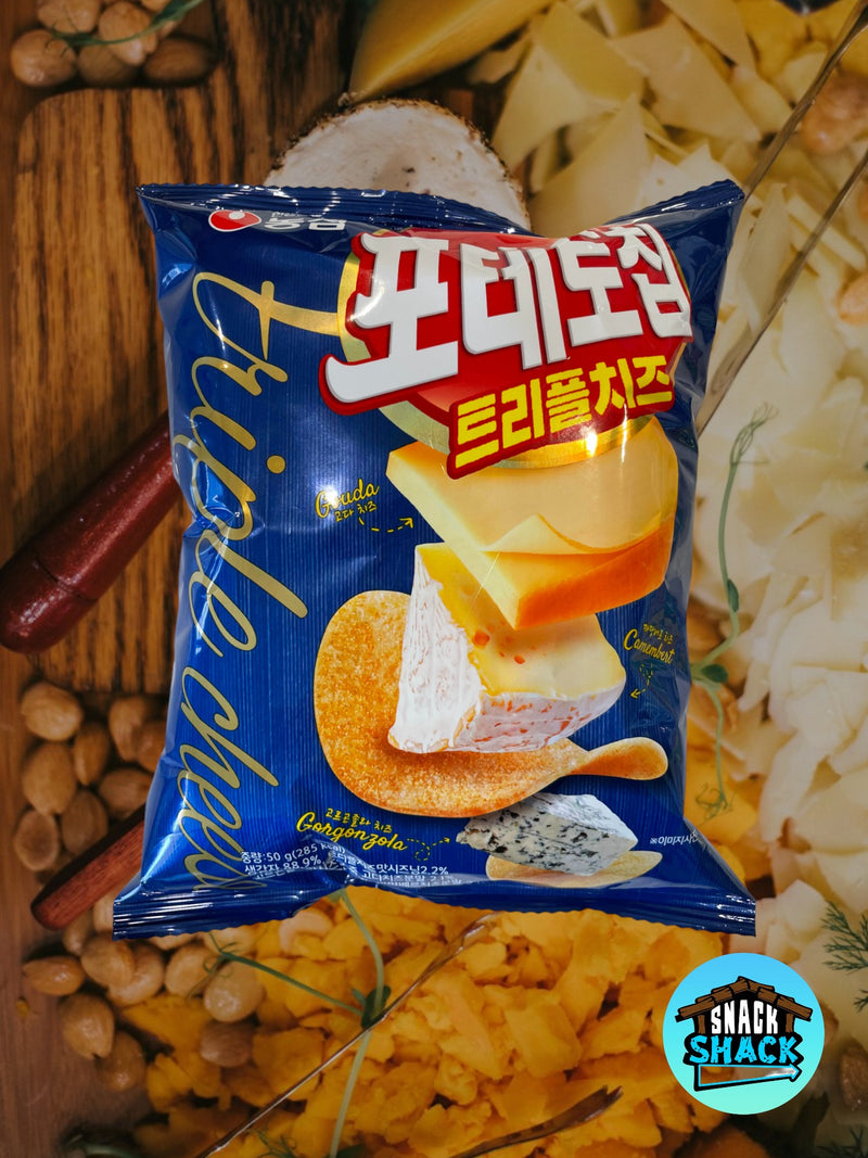 Nongshim Cheese Potato Chip (South Korea)