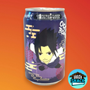 OceanBomb Naruto Sasuke Uchiha Sparkling Water Grapefruit Flavor (Taiwan)