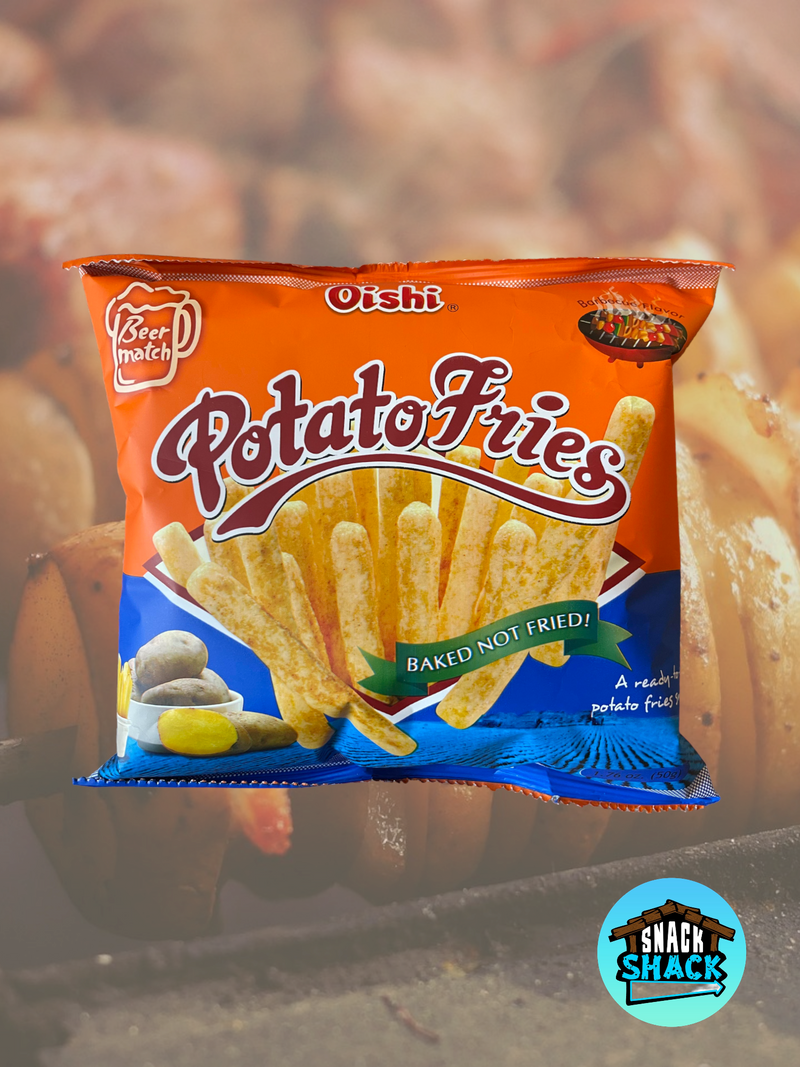 Oishi Potato Fries Barbecue Flavor (Philippines) - Snack Shack Drive Thru