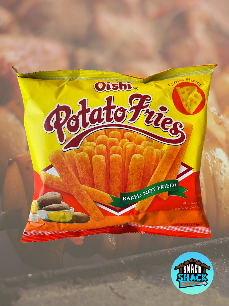 Oishi Potato Fries Cheese Flavor (Philippines) - Snack Shack Drive Thru