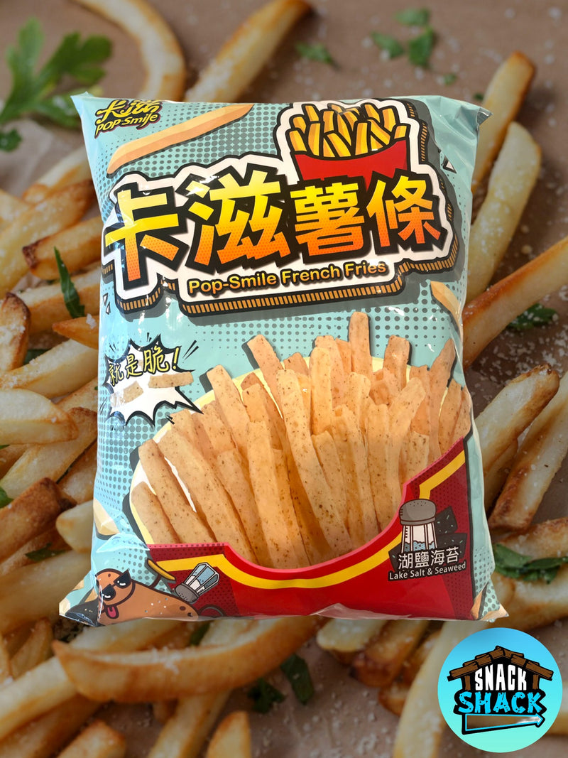 Pop-Smile French Fries Lake Salt & Seaweed Flavor (Taiwan)