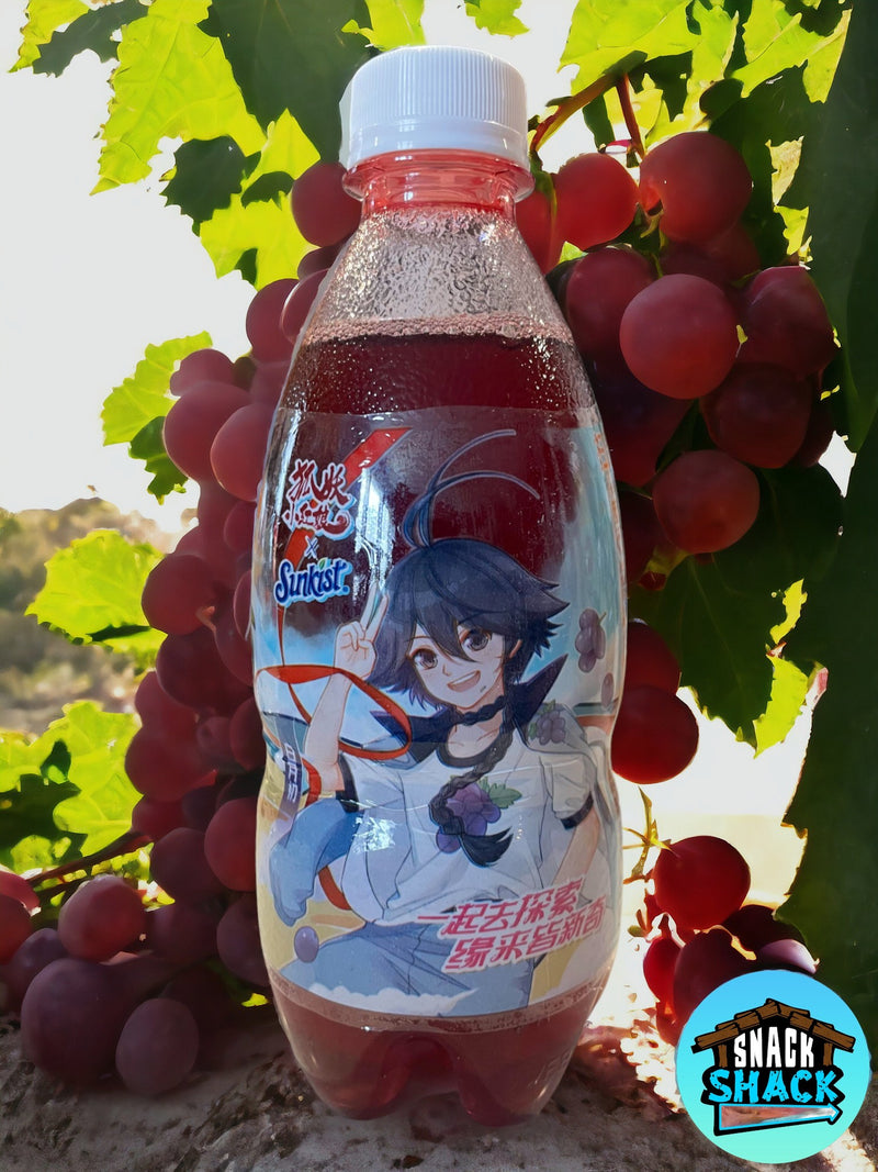 Sunkist Grape Flavor Soda (China)