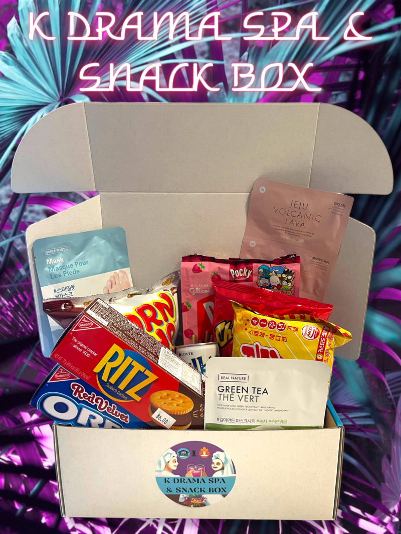 K-DRAMA SPA & SNACK BOX! - Snack Shack Drive Thru