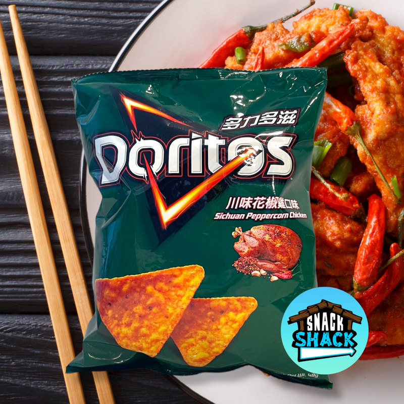 Doritos Sichuan Peppercorn Chicken (Taiwan) - Snack Shack Drive Thru