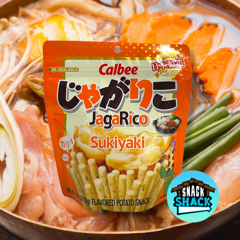 Calbee JagaRico Sukiyaki (Japan) - Snack Shack Drive Thru