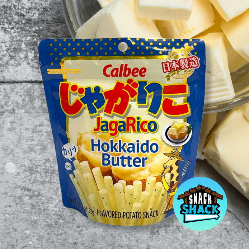 Calbee JagaRico Hokkaido Butter (Japan) - Snack Shack Drive Thru