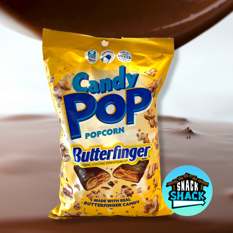 Candy Pop Popcorn Butterfinger (USA) - Snack Shack Drive Thru