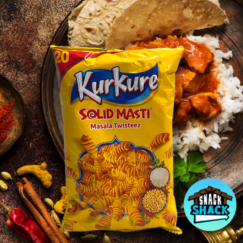 KurKure Solid Masti Masala Twisteez (India) - Snack Shack Drive Thru