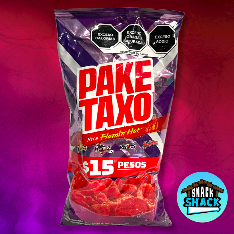 Pake Taxo Xtra Flamin' Hot (Mexico) - Snack Shack Drive Thru