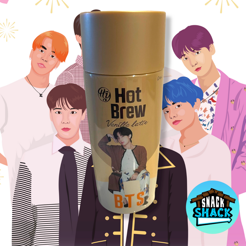 BTS Hot Brew Vanilla Latte (South Korea) - Snack Shack Drive Thru