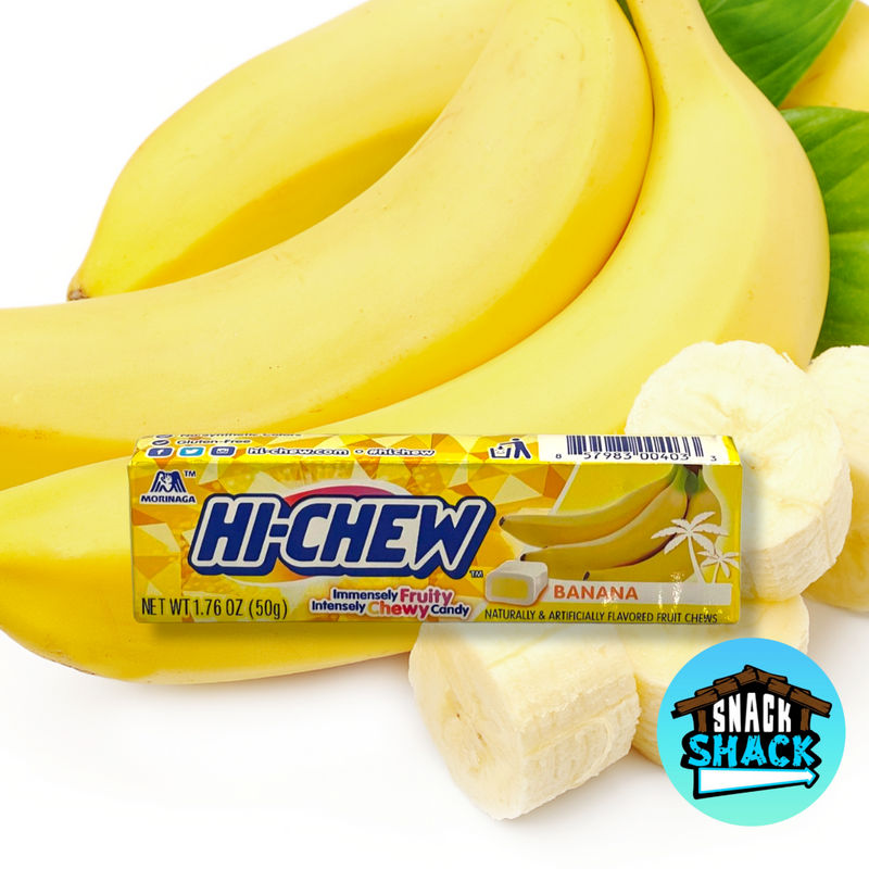 Hi-Chew Banana Fruit Chews (Taiwan) - Snack Shack Drive Thru