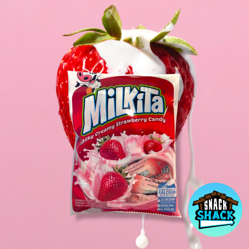 Milkita Milky Creamy Candy Strawberry (Indonesia) - Snack Shack Drive Thru