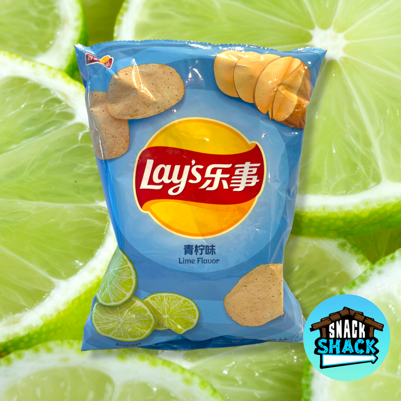 Lay's Lime Flavor (China) - Snack Shack Drive Thru