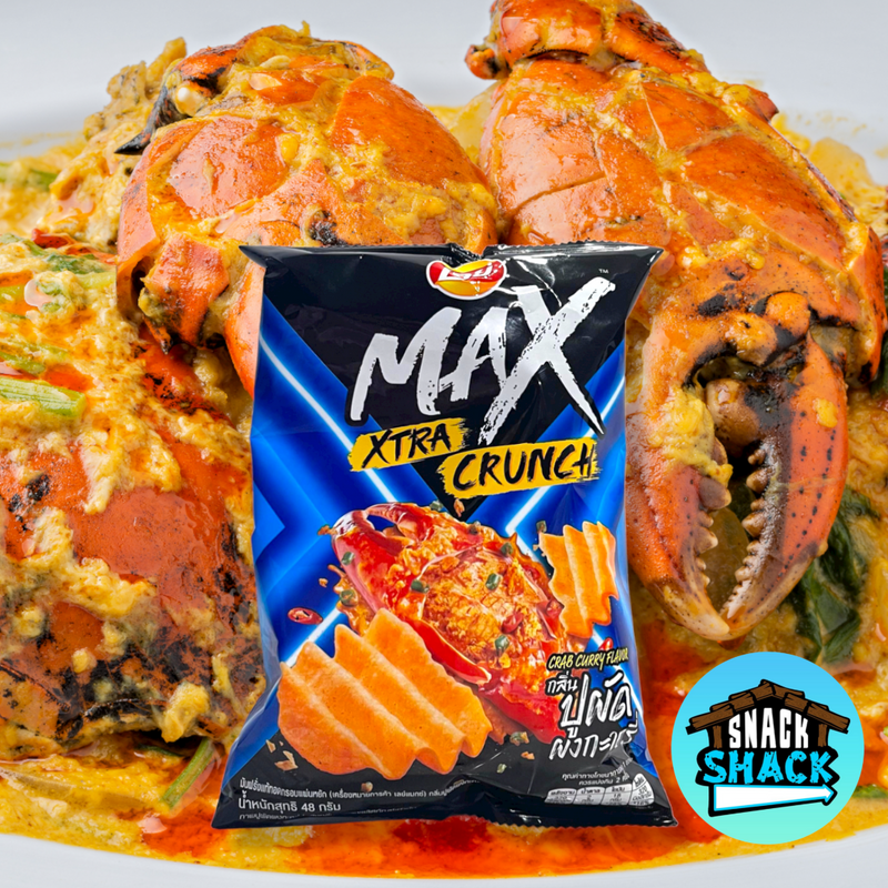 Lay's Max Xtra Crunch Crab Curry Flavor (Thailand) - Snack Shack Drive Thru