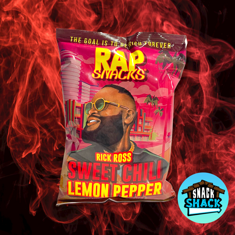 Rap Snacks Rick Ross Sweet Chili Lemon Pepper Chips (USA) - Snack Shack Drive Thru