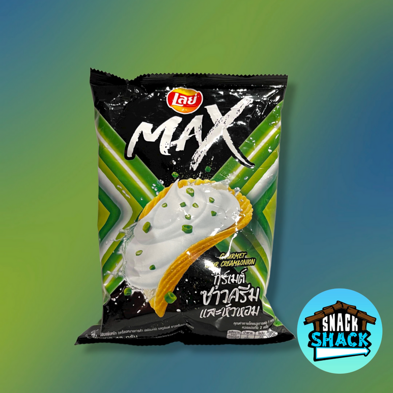 Lay's Max Gourmet Sour Cream & Onion (Thailand) - Snack Shack Drive Thru