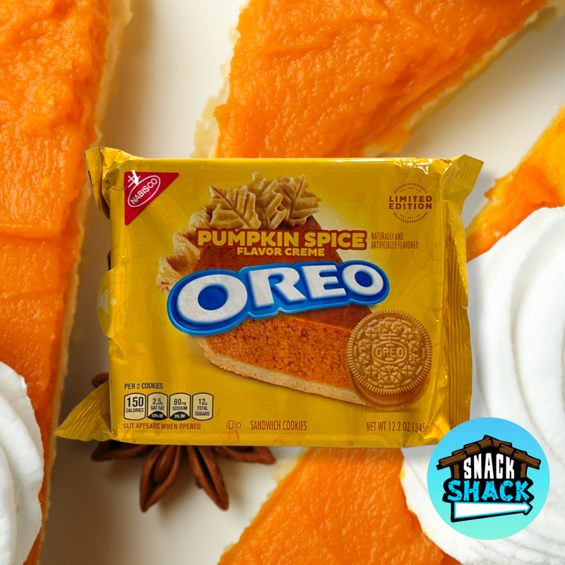 Oreo Pumpkin Spice Limited Edition (USA) - Snack Shack Drive Thru