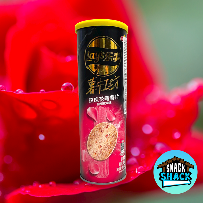 Lay's Sweet and Sour Rose (China) - Snack Shack Drive Thru