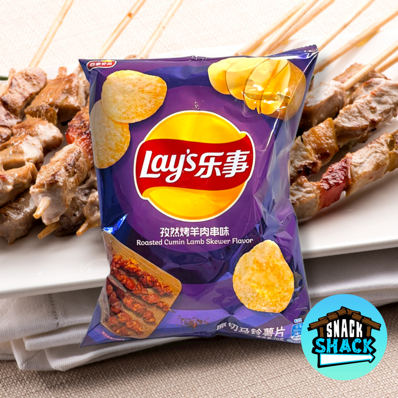 Lay's Roasted Cumin Lamb Skewer Flavor (China) - Snack Shack Drive Thru