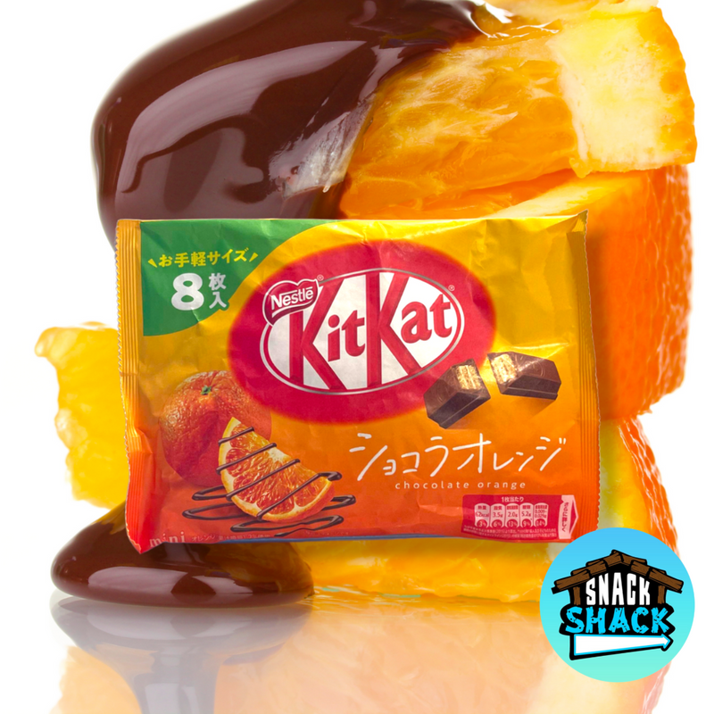 Kit Kat Chocolate Orange (Japan) - Snack Shack Drive Thru
