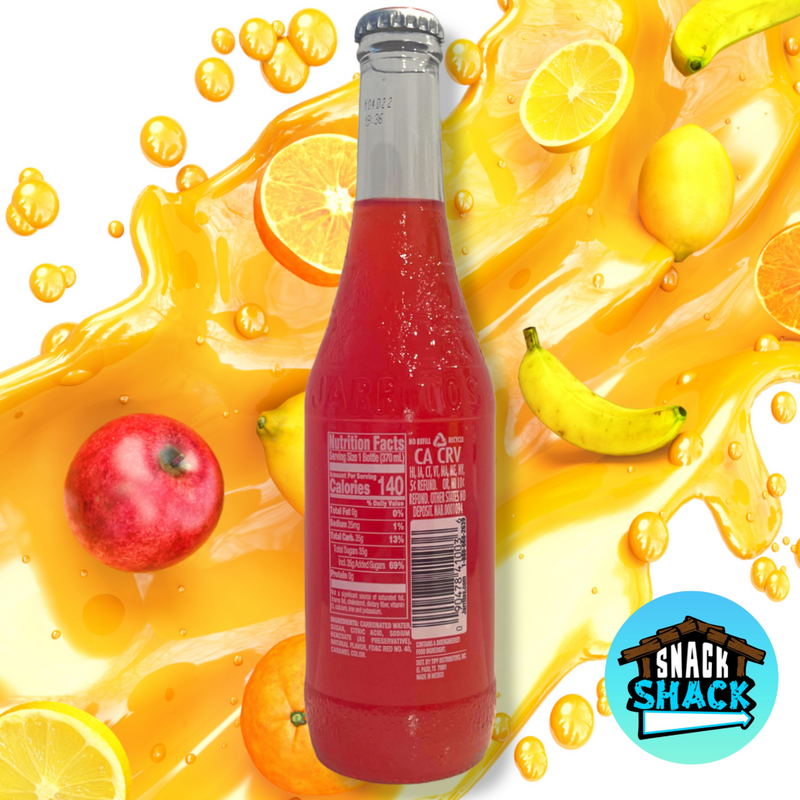 Jarritos Fruit Punch Soda (Mexico) - Snack Shack Drive Thru