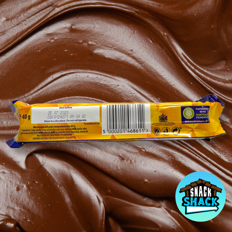 Cadbury Crunchie Chocolate Bars (UK) - Snack Shack Drive Thru