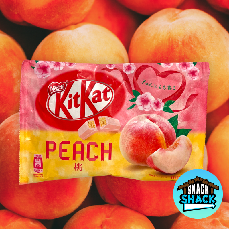 Kit Kat Peach (Japan) - Snack Shack Drive Thru