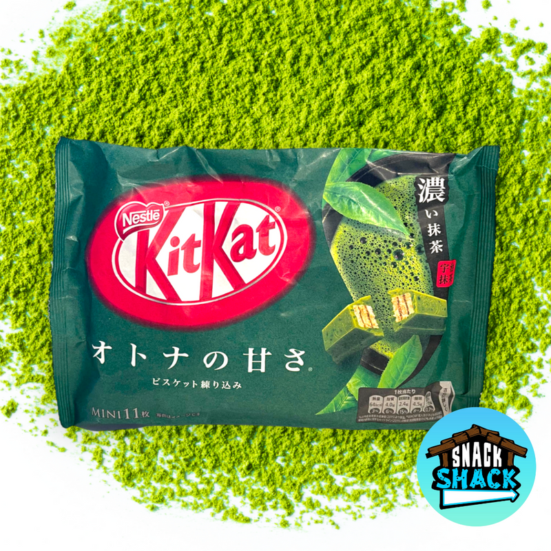 Kit Kat Strong Matcha (Japan) - Snack Shack Drive Thru