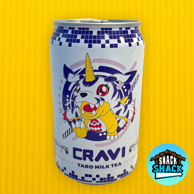 Cravi Taro Digimon Milk Tea (Taiwan) - Snack Shack Drive Thru