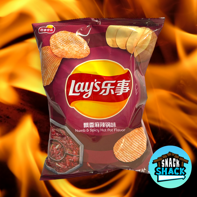 Lay's Numb Spicy Hot Pot Flavor (China) - Snack Shack Drive Thru