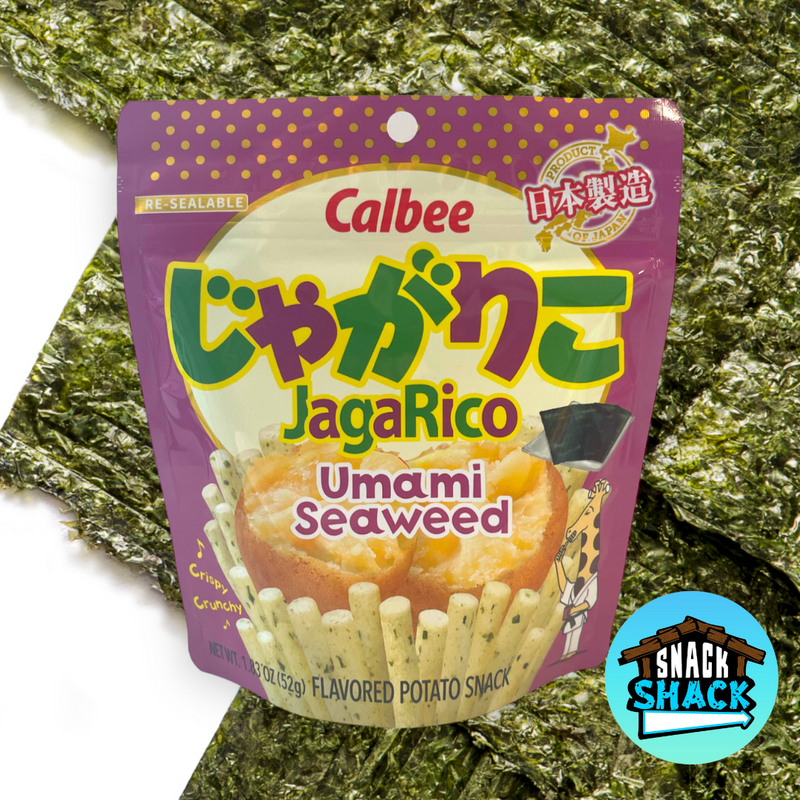 Calbee JagaRico Umami Seaweed (Japan) - Snack Shack Drive Thru
